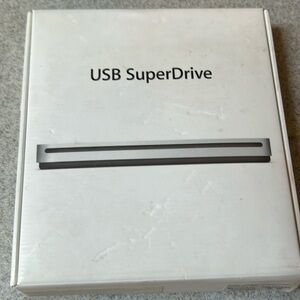 Apple USB SuperDrive Connector for Apple Laptops to DVDS and CDs must have USB